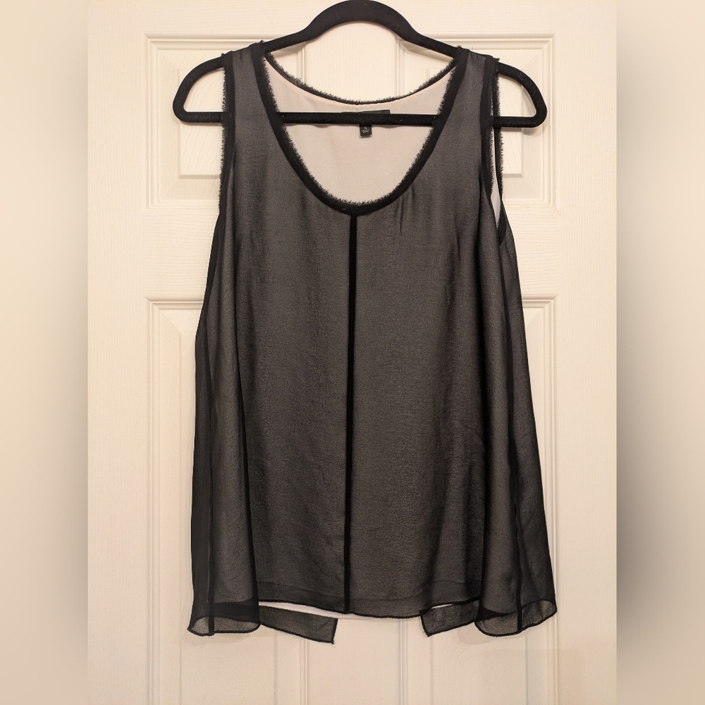 Banana Republic Black Sheer Camisole